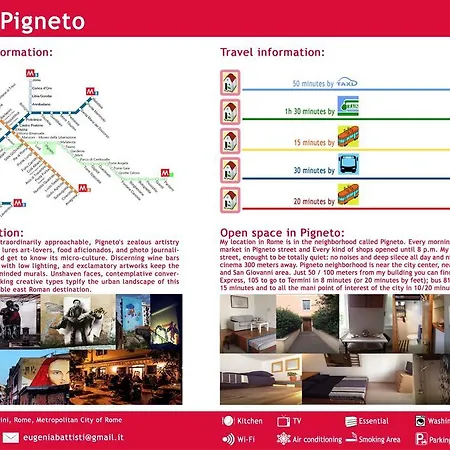 Апартаменты Pigneto Casa Vacanze *