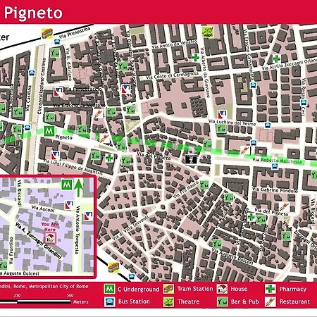 아파트 Pigneto Casa Vacanze *